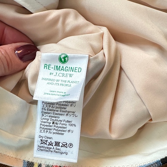 J. Crew Plaid Trouser - Picture 6 of 7